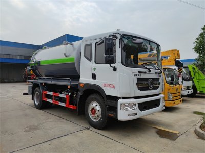 抽吸運(yùn)輸污水淤泥、糞便、沼液罐式車(chē)，國(guó)六排放吸污車(chē)抽吸快、適用面廣